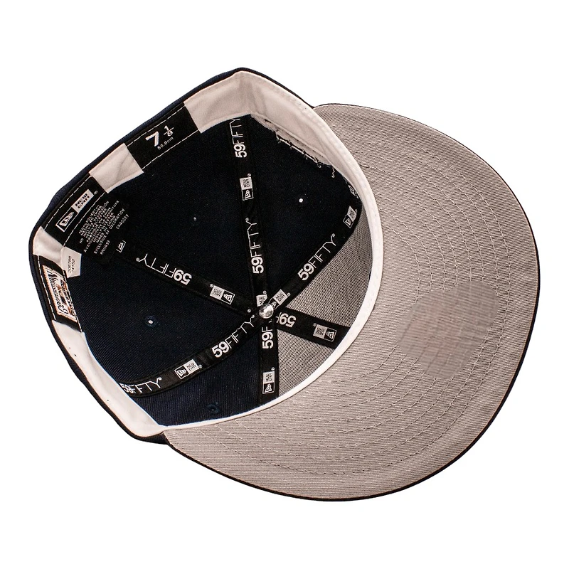 Seattle Mariners Navy 2008 All Star Game Patch Grey UV New Era 59FIFTY Fitted Hat