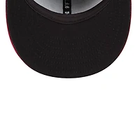 San Francisco 49ers Black and Red Splatter New Era 9FIFTY Snapback Hat