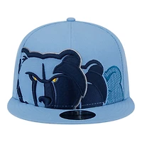 Memphis Grizzlies Blue Team Shadow New Era 9FIFTY Snapback Hat