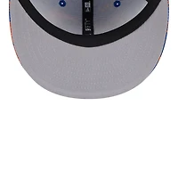 New York Knicks Royal Blue and Orange Tip Off New Era 9FIFTY Snapback Hat