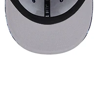 Memphis Grizzlies Navy and Light Blue Tip Off New Era 9FIFTY Snapback Hat