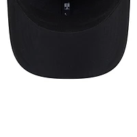 Chicago White Sox Black Circle Patch New Era 9SEVENTY Adjustable Hat