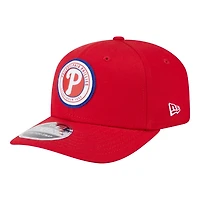 Philadelphia Phillies Red Circle Patch New Era 9SEVENTY Adjustable Hat