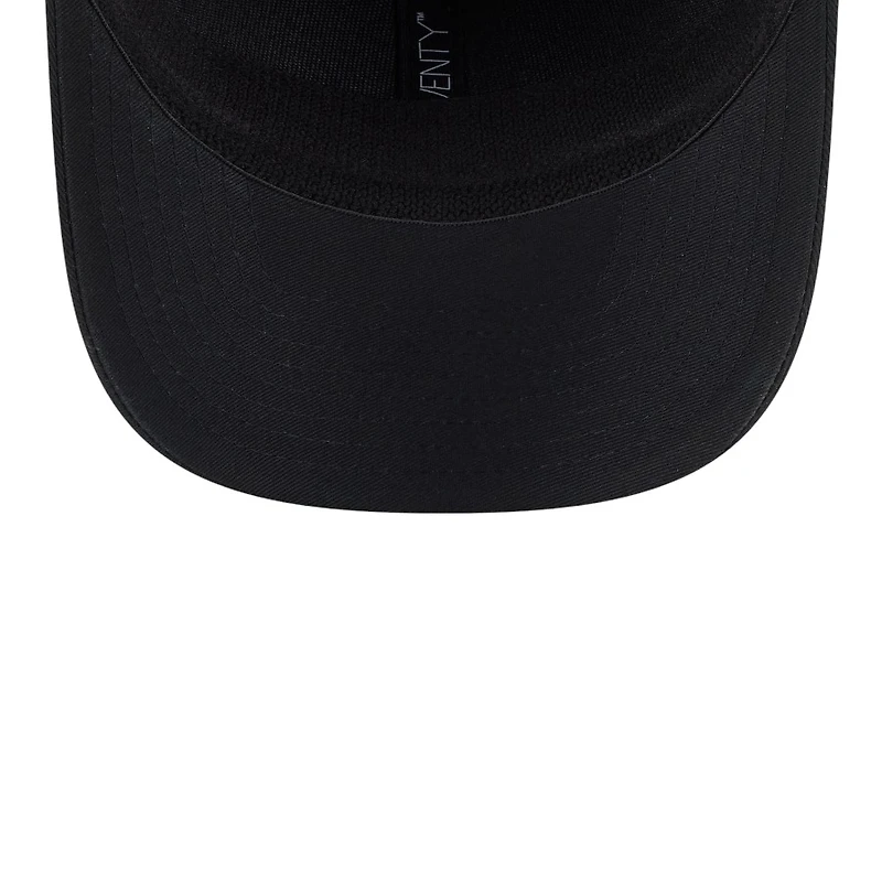 Pittsburgh Pirates Black Circle Patch New Era 9SEVENTY Adjustable Hat