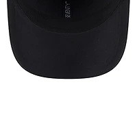 Chicago Bulls Black Circle Patch New Era 9SEVENTY Adjustable Hat