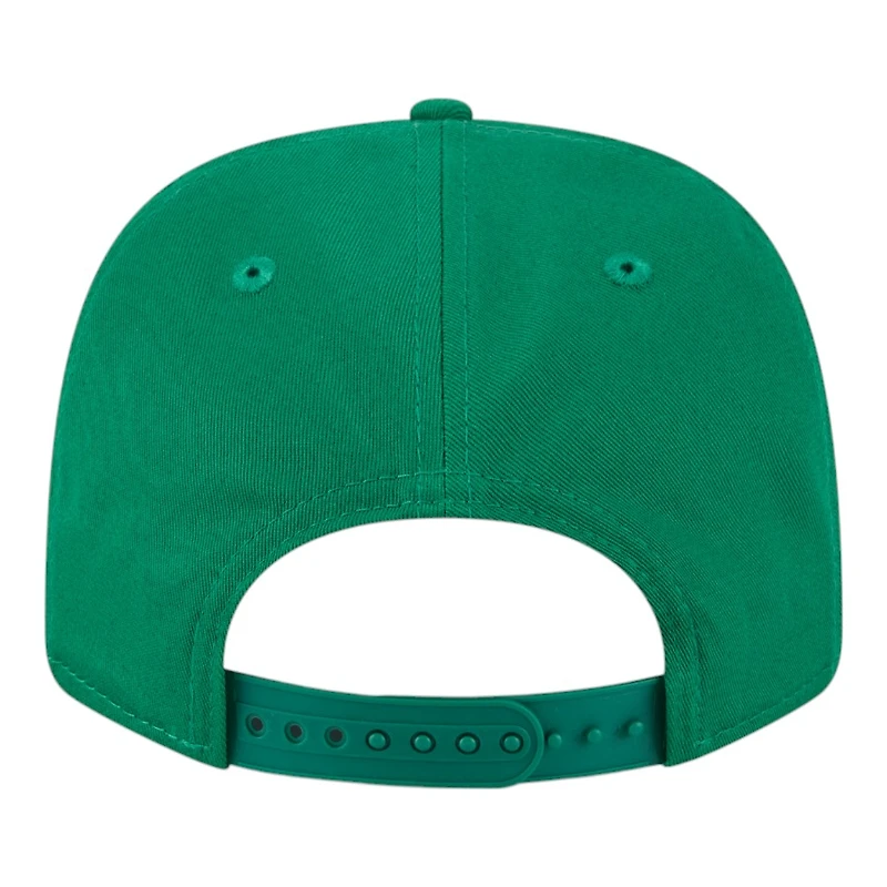 Boston Celtics Green Circle Patch New Era 9SEVENTY Adjustable Hat