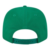 Boston Celtics Green Circle Patch New Era 9SEVENTY Adjustable Hat
