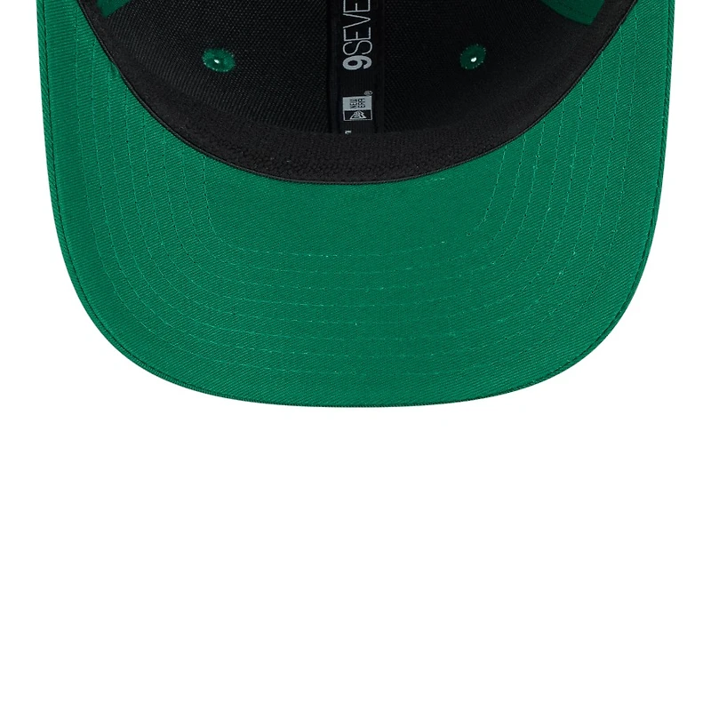 Boston Celtics Green Circle Patch New Era 9SEVENTY Adjustable Hat
