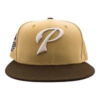 San Diego Padres Vegas Gold 1998 World Series Patch Grey UV New Era 59FIFTY Fitted Hat