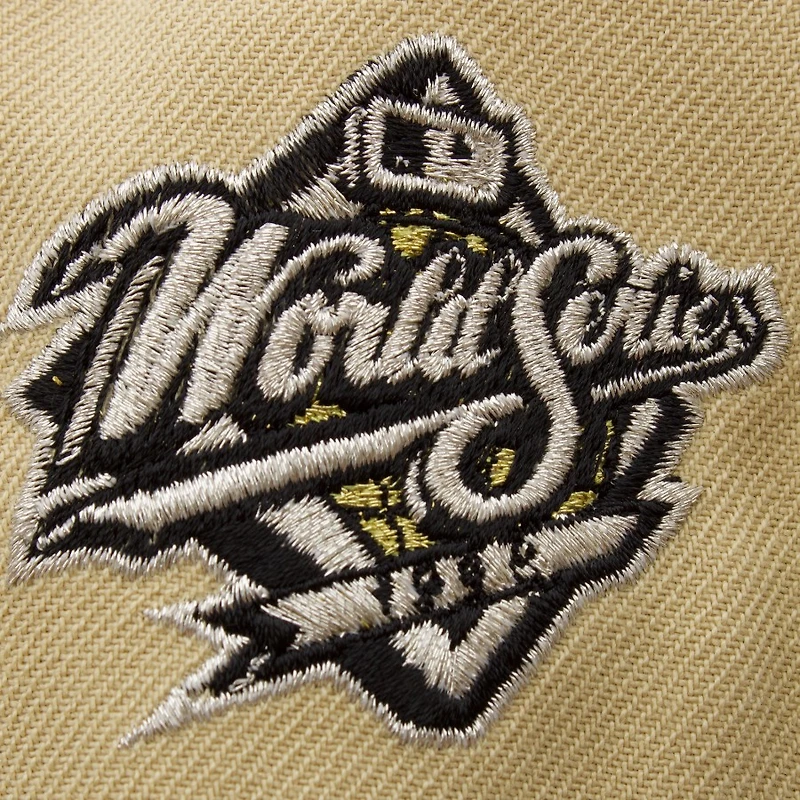 San Diego Padres Vegas Gold 1998 World Series Patch Grey UV New Era 59FIFTY Fitted Hat