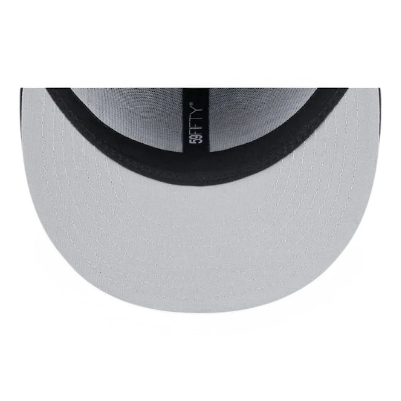 Salt Lake Bees Black and Yellow Two Tone Alternate 3 MiLB New Era 59FIFTY Fitted Hat