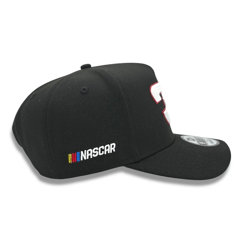 Dale Earnhardt Black Nascar Patch New Era 9FIFTY A-Frame Snapback Hat