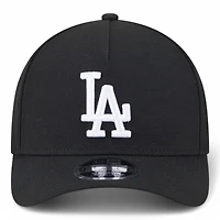 Los Angeles Dodgers Black New Era 9FORTY M-Crown A-Frame Adjustable Hat
