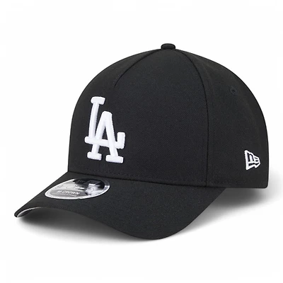 Los Angeles Dodgers Black New Era 9FORTY M-Crown A-Frame Adjustable Hat