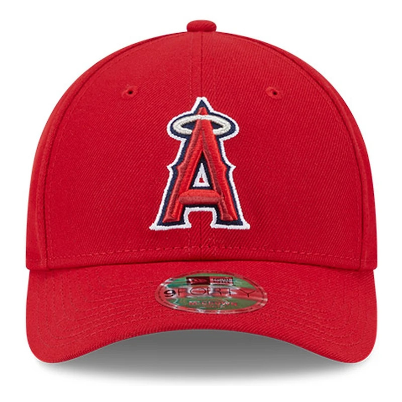 Youth Los Angeles Angels Red New Era 9FORTY M-Crown Adjustable Hat