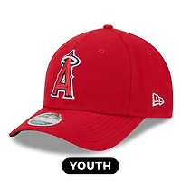 Youth Los Angeles Angels Red New Era 9FORTY M-Crown Adjustable Hat