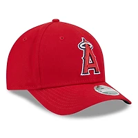 Youth Los Angeles Angels Red New Era 9FORTY M-Crown Adjustable Hat
