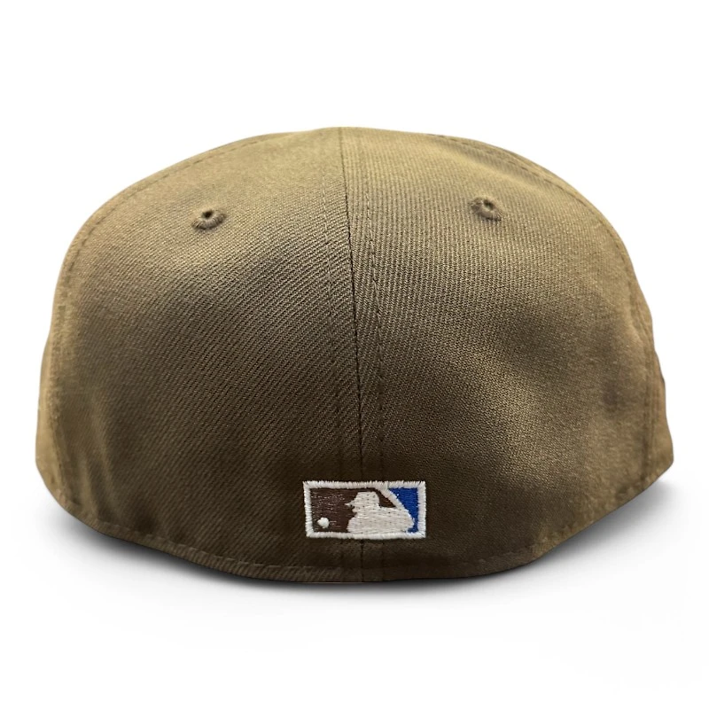 New York Yankees Brown and Royal 1996 WS Patch Gray UV Era 59FIFTY Fitted Hat