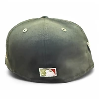 New York Yankees Black and Olive 75th WS Patch Gray UV Era 59FIFTY Fitted Hat