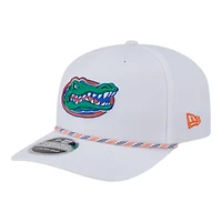 Florida Gators White Roper New Era 9SEVENTY Adjustable Hat