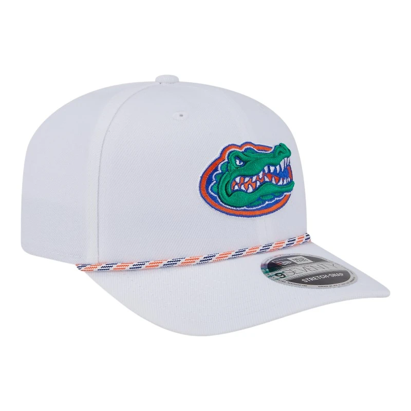 Florida Gators White Roper New Era 9SEVENTY Adjustable Hat