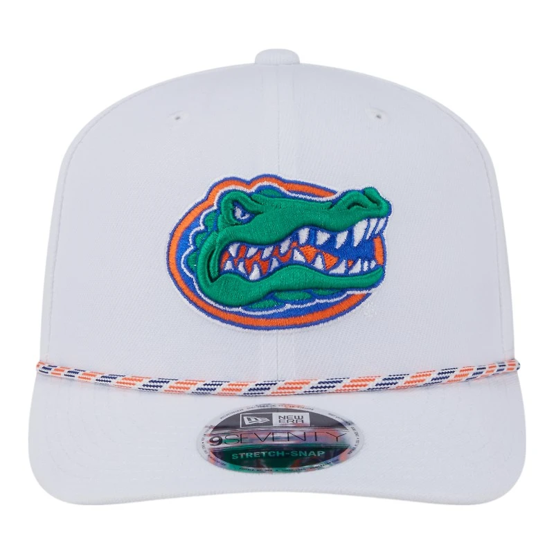 Florida Gators White Roper New Era 9SEVENTY Adjustable Hat