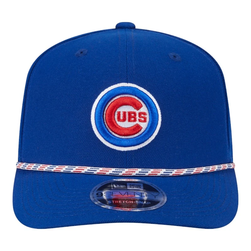 Chicago Cubs Royal Blue Roper New Era 9SEVENTY Adjustable Hat
