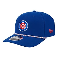 Chicago Cubs Royal Blue Roper New Era 9SEVENTY Adjustable Hat
