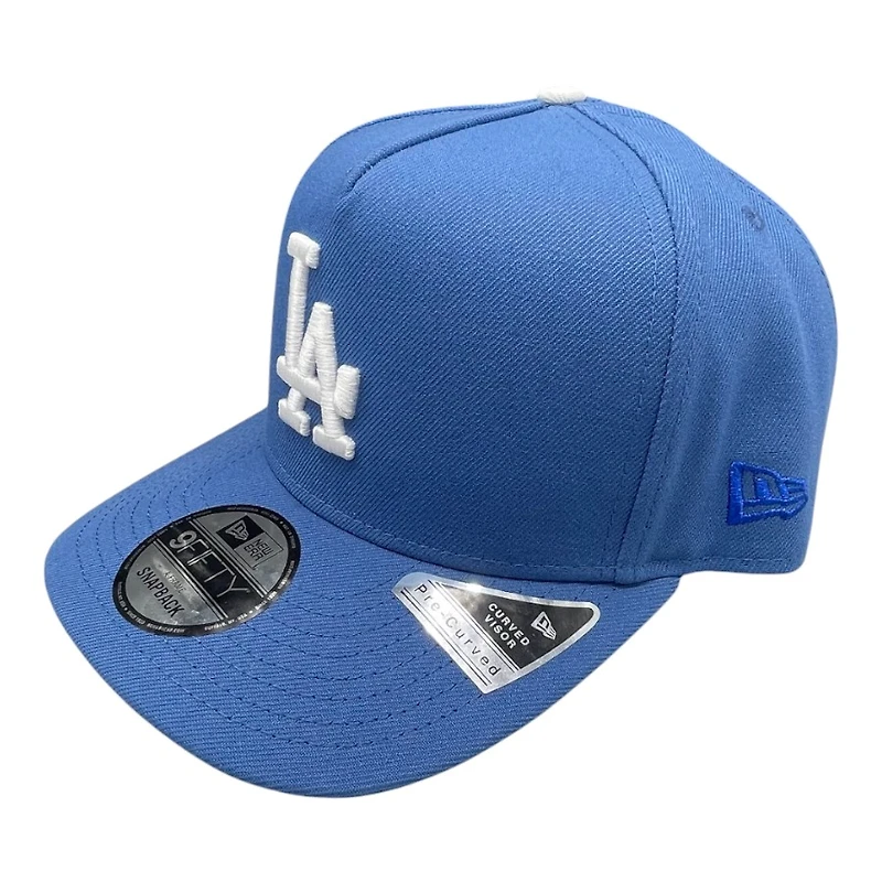 Los Angeles Dodgers Indigo Blue 2024 WS Champions Patch New Era 9FIFTY A-Frame Snapback Hat