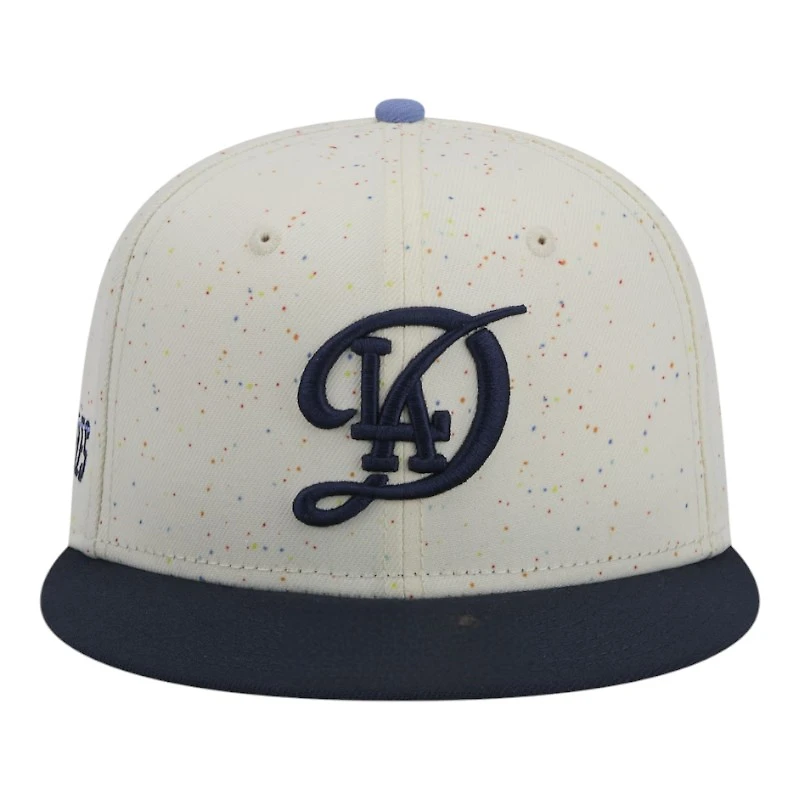 Los Angeles Dodgers Chrome and Navy City Connect New Era 59FIFTY Fitted Hat