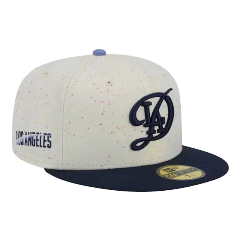 Los Angeles Dodgers Chrome and Navy City Connect New Era 59FIFTY Fitted Hat