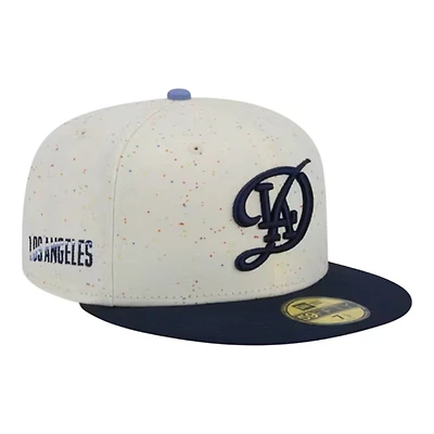 Los Angeles Dodgers Chrome and Navy City Connect New Era 59FIFTY Fitted Hat