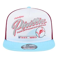 Philadelphia Phillies Retro Script New Era 9FIFTY A-Frame Snapback Hat