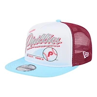Philadelphia Phillies Retro Script New Era 9FIFTY A-Frame Snapback Hat