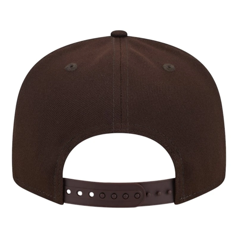San Diego Padres Brown Script Wordmark New Era 9FIFTY Snapback Hat