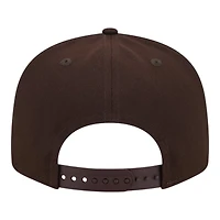 San Diego Padres Brown Script Wordmark New Era 9FIFTY Snapback Hat