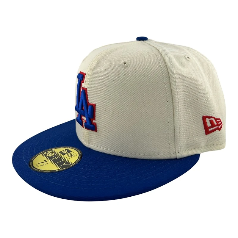 Los Angeles Dodgers Chrome and Royal Blue "Trophy Collection" New Era 59FIFTY Fitted Hat
