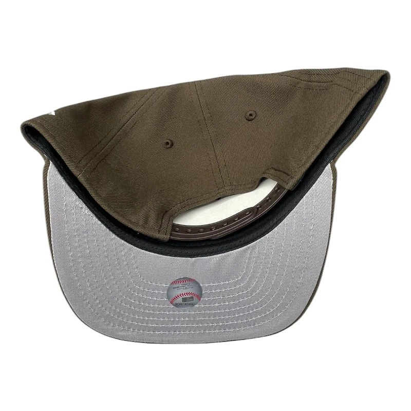 Los Angeles Dodgers Walnut 2024 WS Champions Patch New Era 9FIFTY A-Frame Snapback Hat