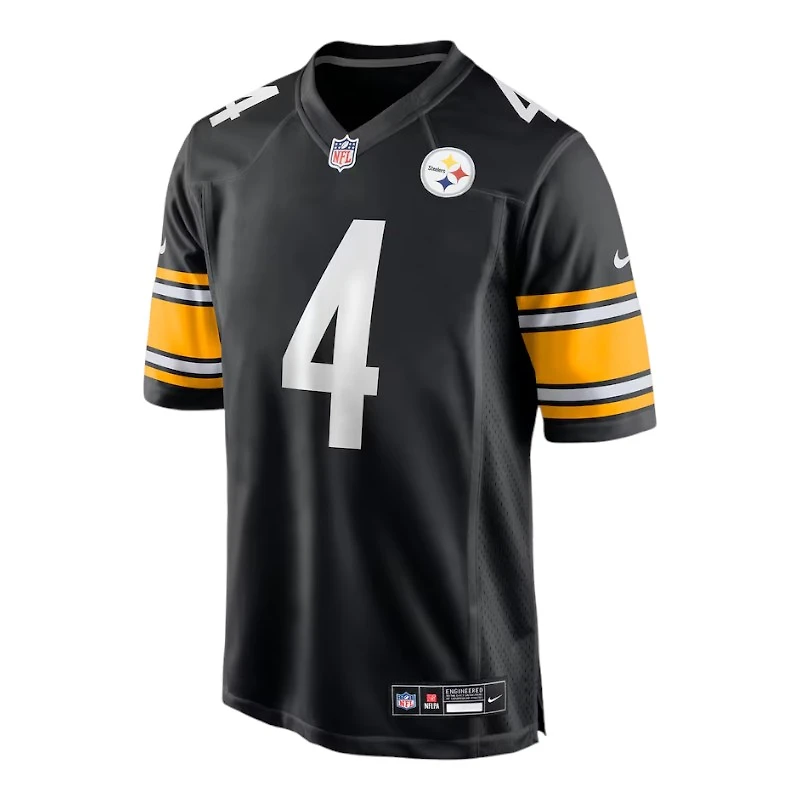 Youth Pittsburgh Steelers DK Metcalf Black Nike Game Jersey