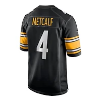 Youth Pittsburgh Steelers DK Metcalf Black Nike Game Jersey