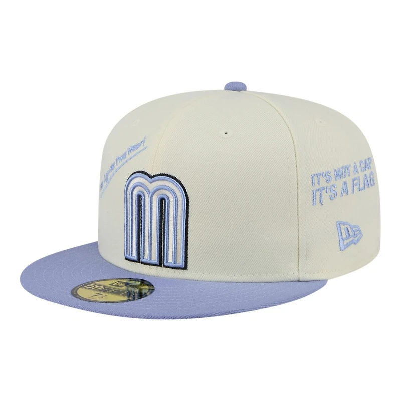 Mexico Chrome and Lavender Anniversary New Era 59FIFTY Fitted Hat