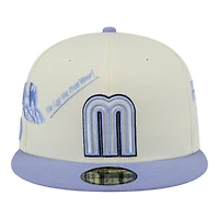 Mexico Chrome and Lavender Anniversary New Era 59FIFTY Fitted Hat