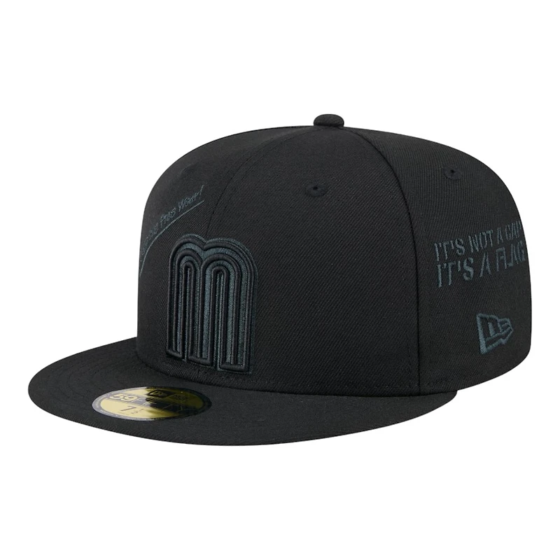 Mexico Black on Anniversary New Era 59FIFTY Fitted Hat