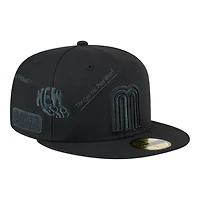 Mexico Black on Anniversary New Era 59FIFTY Fitted Hat