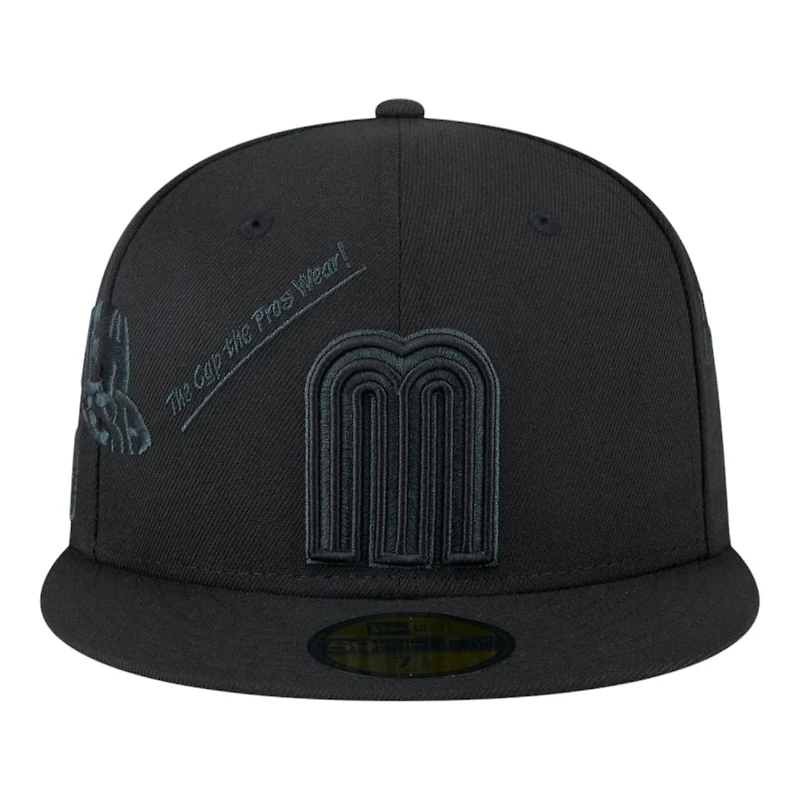 Mexico Black on Anniversary New Era 59FIFTY Fitted Hat