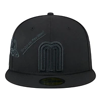 Mexico Black on Anniversary New Era 59FIFTY Fitted Hat