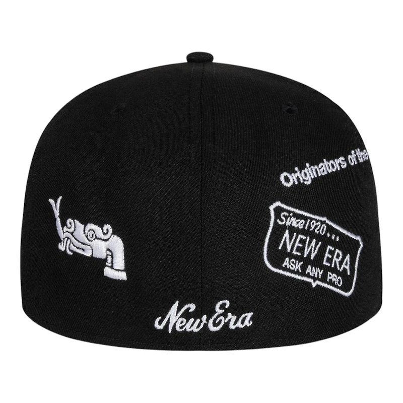 Mexico White and Black Anniversary New Era 59FIFTY Fitted Hat