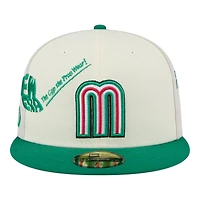 Mexico Chrome and Green Anniversary New Era 59FIFTY Fitted Hat