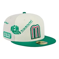 Mexico Chrome and Green Anniversary New Era 59FIFTY Fitted Hat
