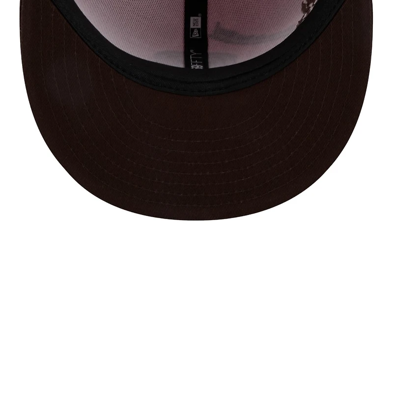 Mexico Light Pink and Brown Anniversary New Era 59FIFTY Fitted Hat